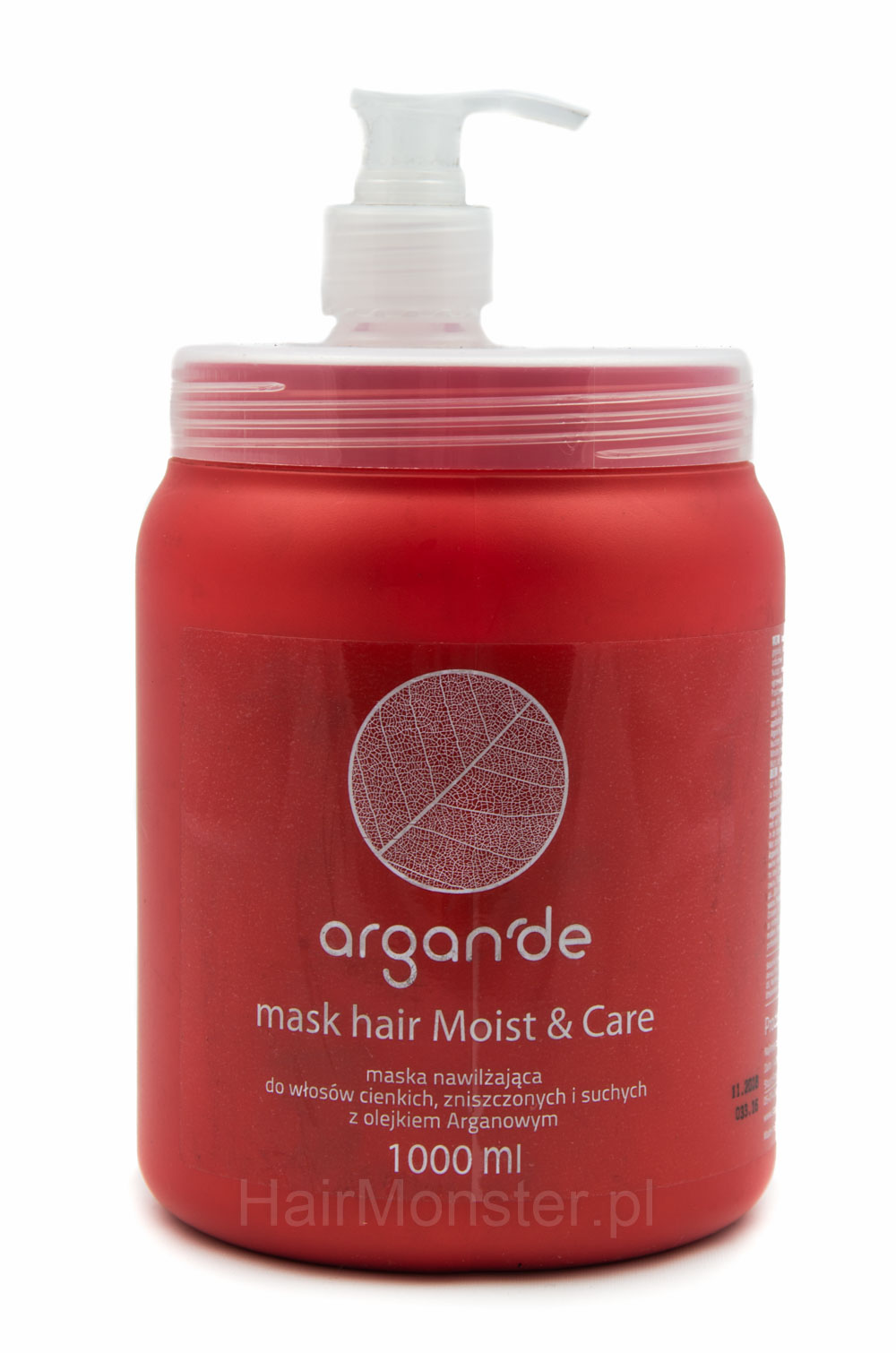 Maska nawilżająca z olejkiem arganowym Stapiz