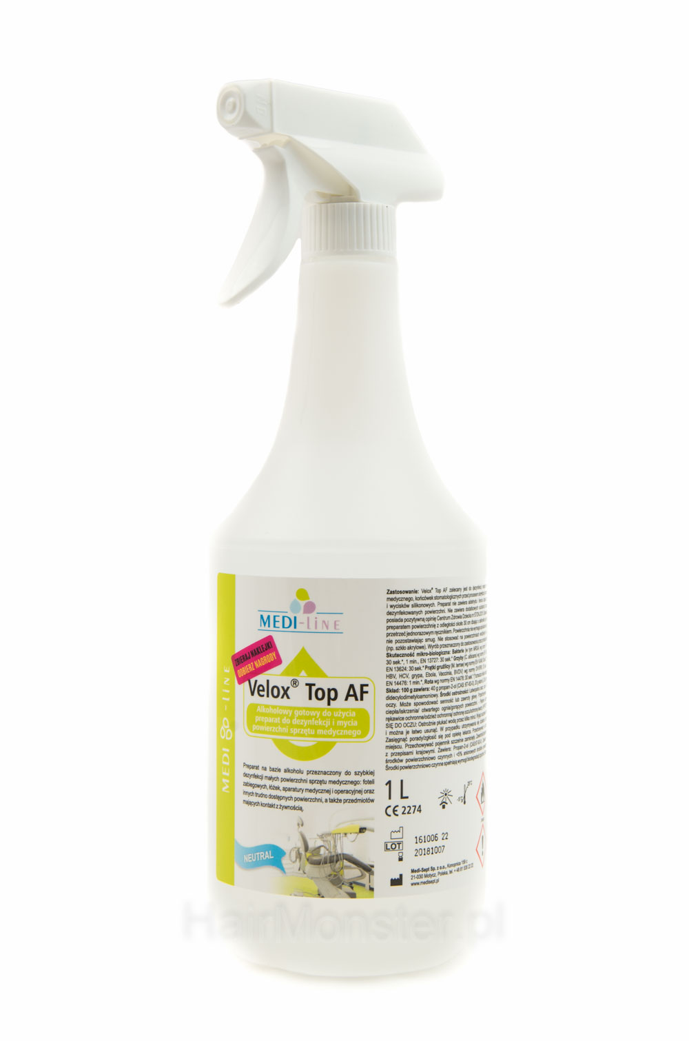 Roztwór do szybkiej dezynfekcji Velox