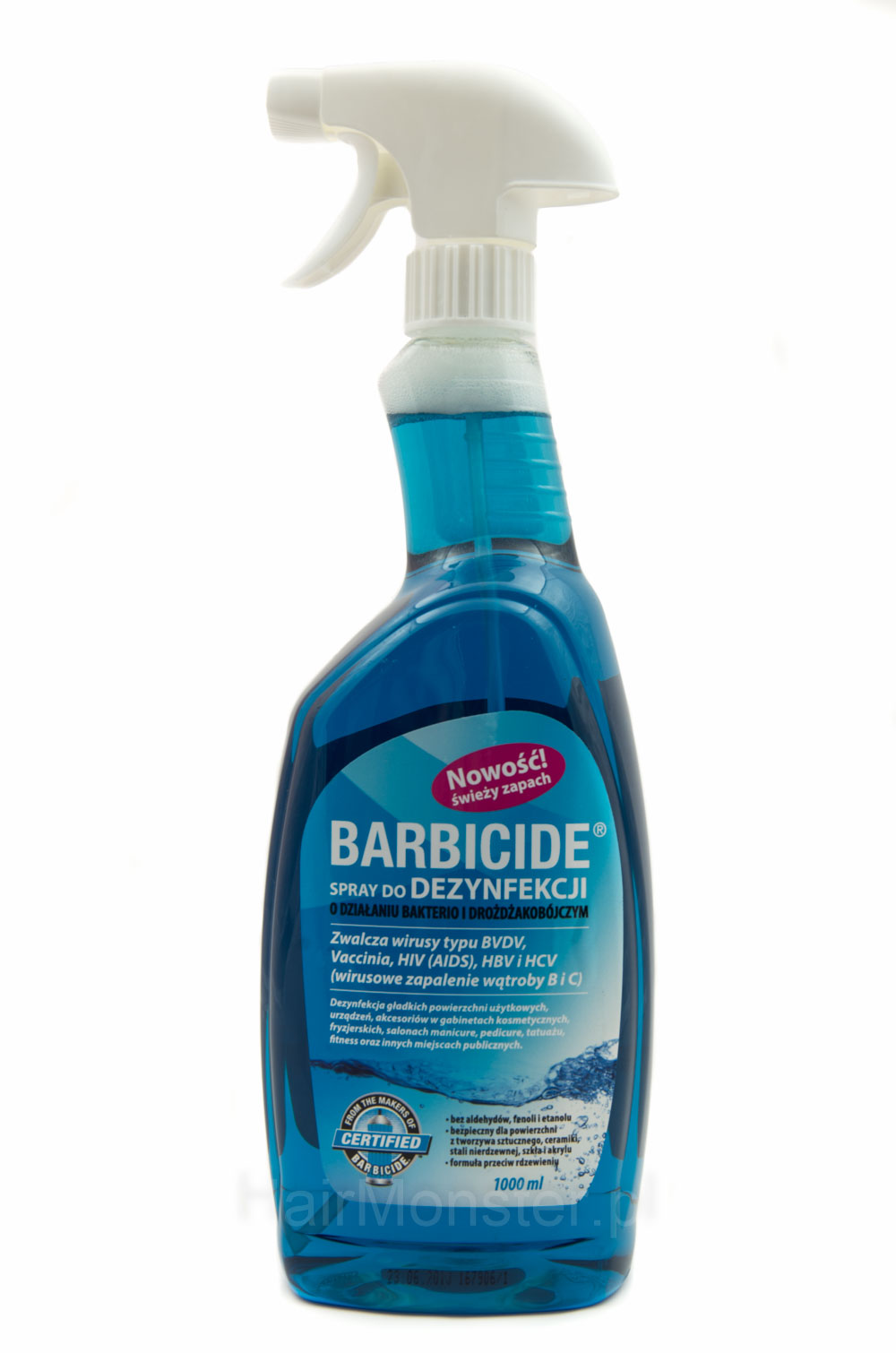 Barbicide spray do dezynfekcji