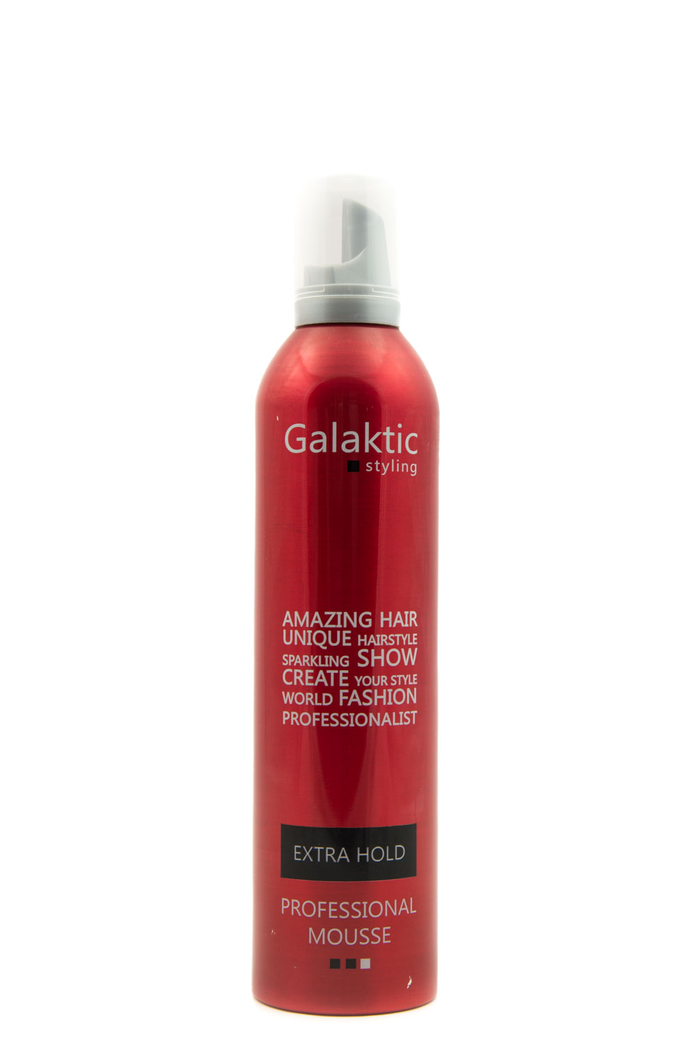 Ekstra mocna pianka do włosów Galaktic