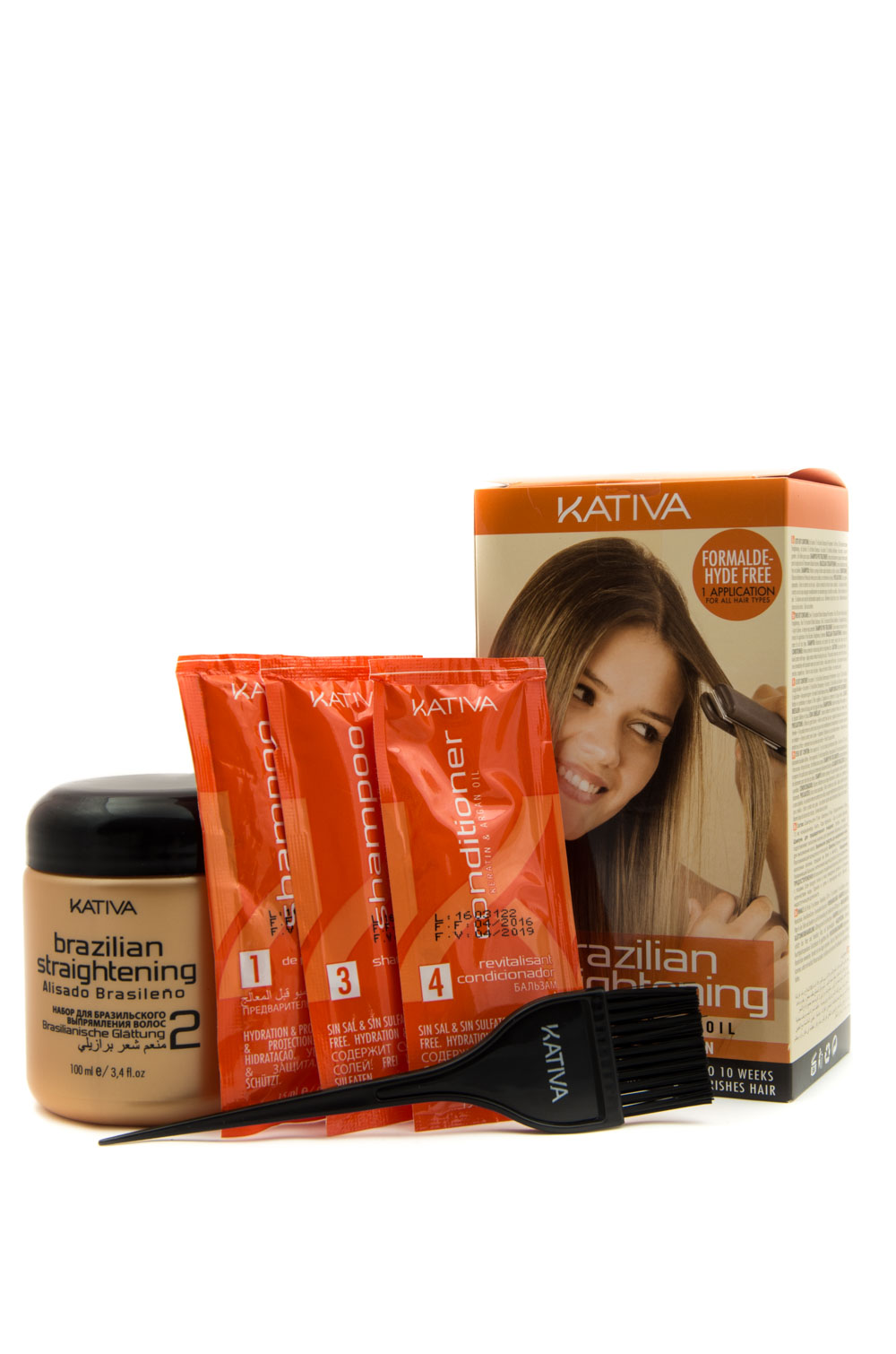 Kuracja keratynowa KATIVA Straightening