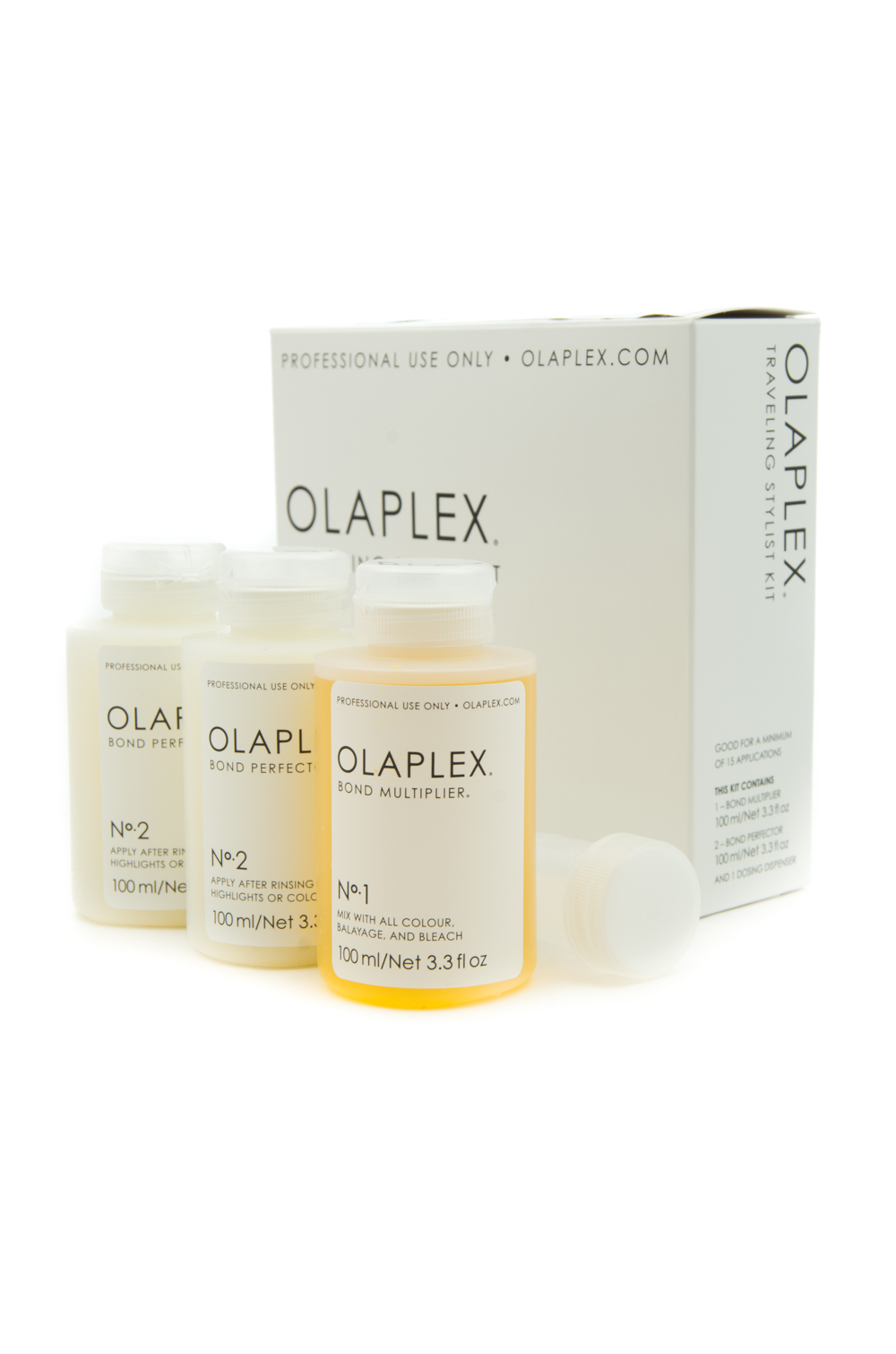 OLAPLEX Traveling Stylist Kit Pielęgnacja 3x100ml